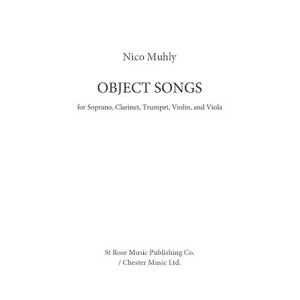 Object Songs - Score & Parts