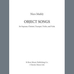 Object Songs - Score & Parts