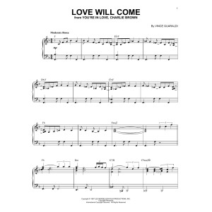 Love Will Come (from You're In Love, Charlie Brown)
