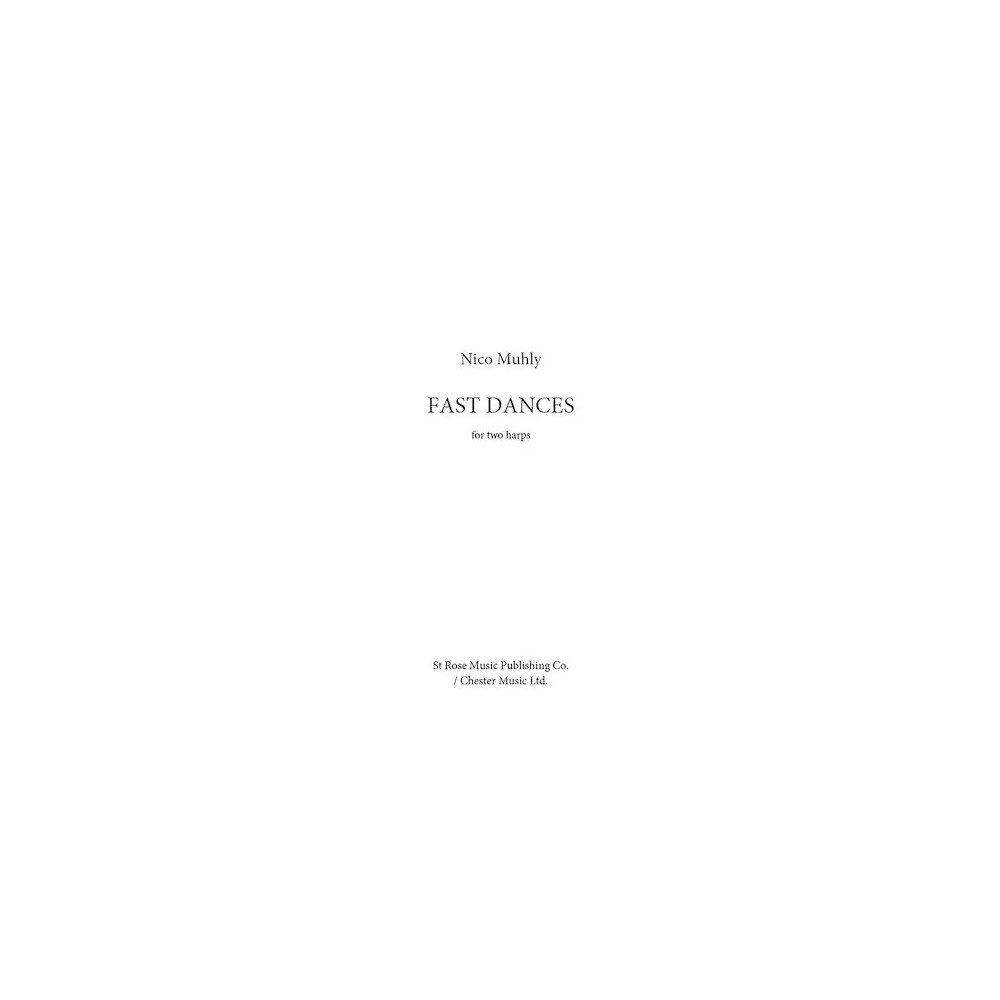 Fast Dances (for 2 Harps) - Score & Parts