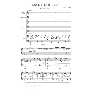 How Little You Are (Vocal Score) - Score