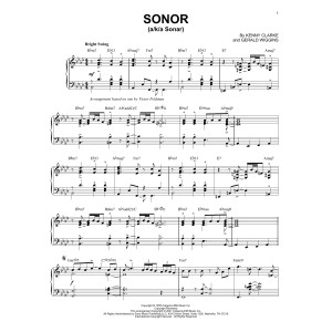 Sonor [Jazz version] (arr. Brent Edstrom)
