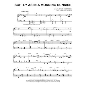 Softly As In A Morning Sunrise [Jazz version] (arr. Brent Edstrom)