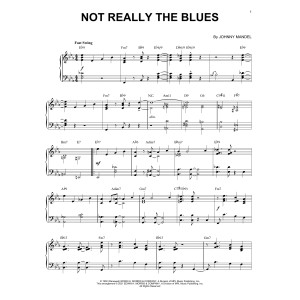 Not Really The Blues [Jazz version] (arr. Brent Edstrom)