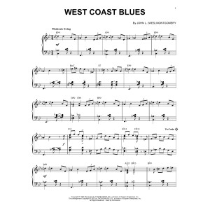 West Coast Blues [Jazz version] (arr. Brent Edstrom)