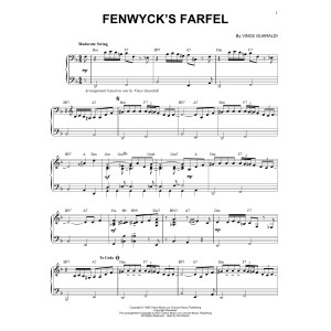 Fenwyck's Farfel [Jazz version] (arr. Brent Edstrom)
