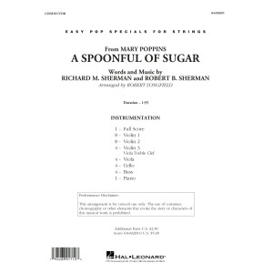 A Spoonful of Sugar (arr. Robert Longfield) - Conductor Score (Full Score)