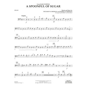 A Spoonful of Sugar (arr. Robert Longfield) - Cello