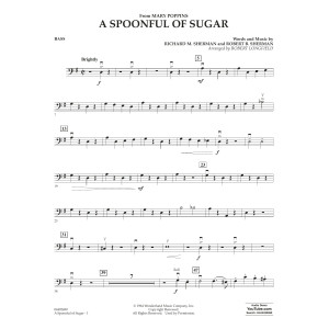 A Spoonful of Sugar (arr. Robert Longfield) - String Bass