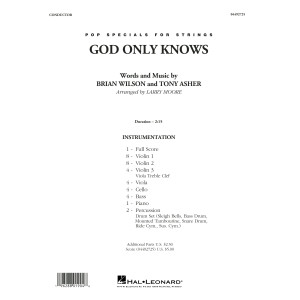 God Only Knows (arr. Larry Moore) - Conductor Score (Full Score)