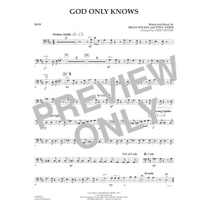 God Only Knows (arr. Larry Moore) - Bass