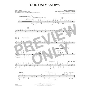 God Only Knows (arr. Larry Moore) - Percussion
