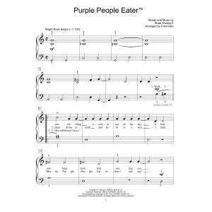 Purple People Eater (arr. Fred Kern)