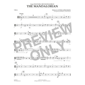The Mandalorian (from Star Wars: The Mandalorian) (arr. Longfield) - Viola