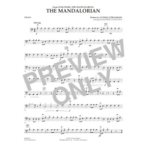 The Mandalorian (from Star Wars: The Mandalorian) (arr. Longfield) - Cello