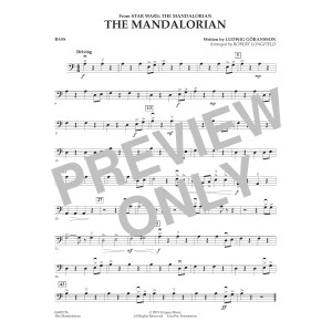 The Mandalorian (from Star Wars: The Mandalorian) (arr. Longfield) - String Bass
