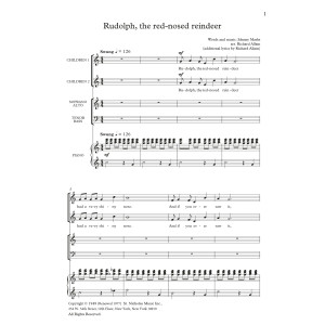 Rudolph The Red-Nosed Reindeer (arr. Richard Allain)