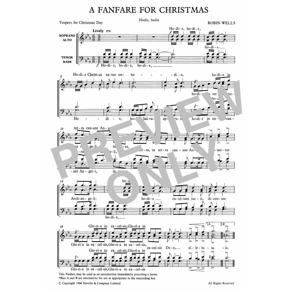 A Fanfare For Christmas