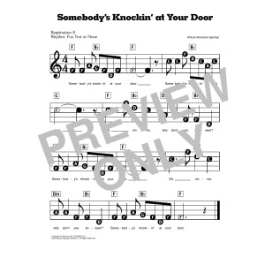 Somebody's Knockin' At Your Door