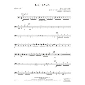 Get Back (arr. Larry Moore) - Bass
