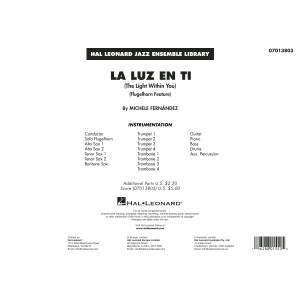 La Luz En Ti (The Light Within You) (Flugelhorn Feature) - Conductor Score (Full Score)