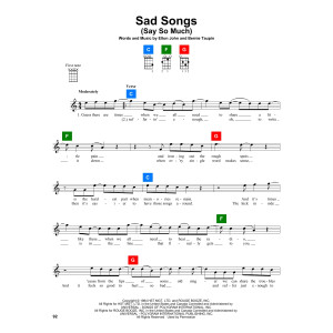 Sad Songs (Say So Much)