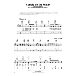 Candle On The Water (from Pete's Dragon) (arr. Fred Sokolow)