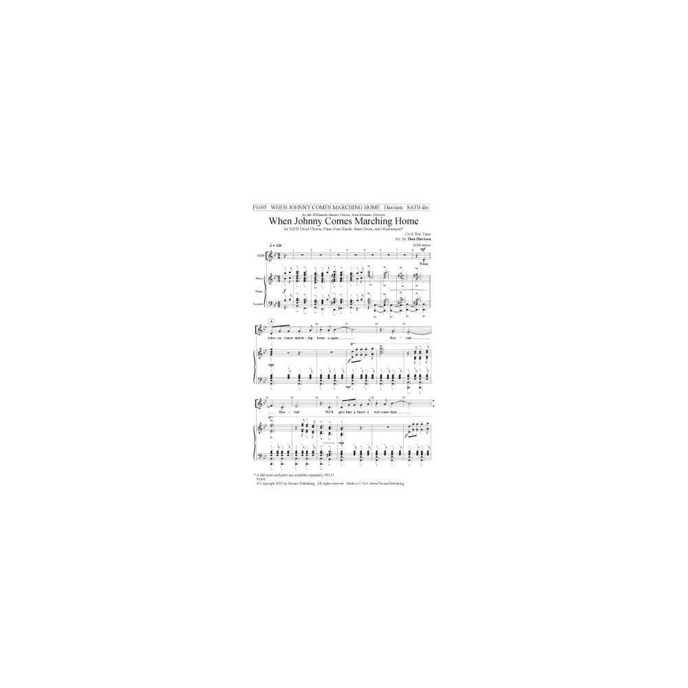 When Johnny Comes Marching Home (arr. Dan Davison)