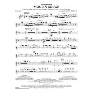 Highlights from Moulin Rouge - Piccolo