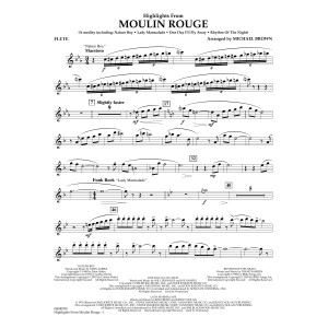 Highlights from Moulin Rouge - Flute