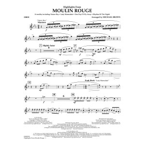 Highlights from Moulin Rouge - Oboe