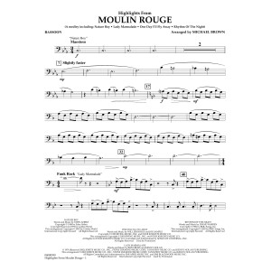Highlights from Moulin Rouge - Bassoon