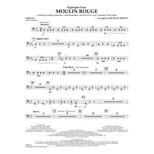 Highlights from Moulin Rouge - Timpani