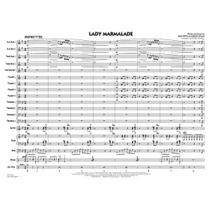 Lady Marmalade (from Moulin Rouge) (arr. Roger Holmes) - Full Score