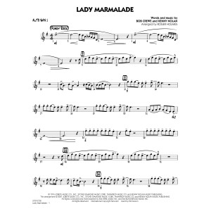 Lady Marmalade (from Moulin Rouge) (arr. Roger Holmes) - Alto Sax 1