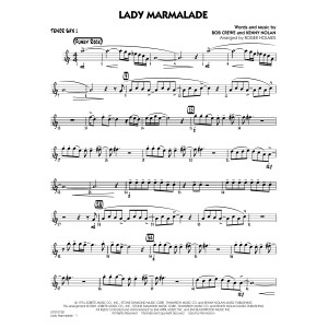 Lady Marmalade (from Moulin Rouge) (arr. Roger Holmes) - Tenor Sax 1
