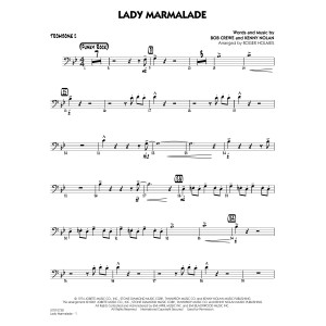 Lady Marmalade (from Moulin Rouge) (arr. Roger Holmes) - Trombone 2