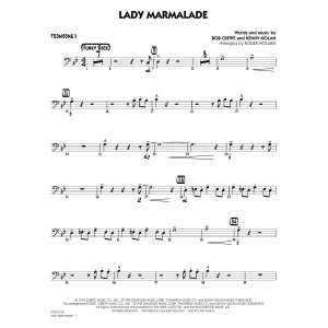 Lady Marmalade (from Moulin Rouge) (arr. Roger Holmes) - Trombone 3