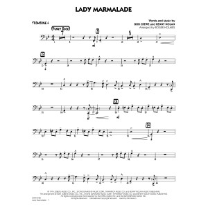 Lady Marmalade (from Moulin Rouge) (arr. Roger Holmes) - Trombone 4