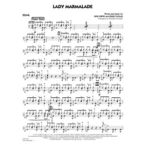 Lady Marmalade (from Moulin Rouge) (arr. Roger Holmes) - Drums