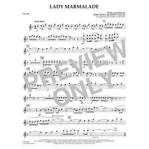 Lady Marmalade (from Moulin Rouge) (arr. Richard Saucedo) - Flute