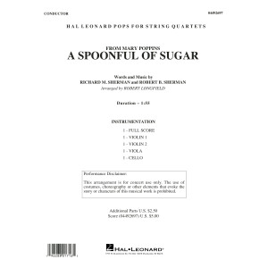 A Spoonful of Sugar (arr. Robert Longfield) - Conductor Score (Full Score)