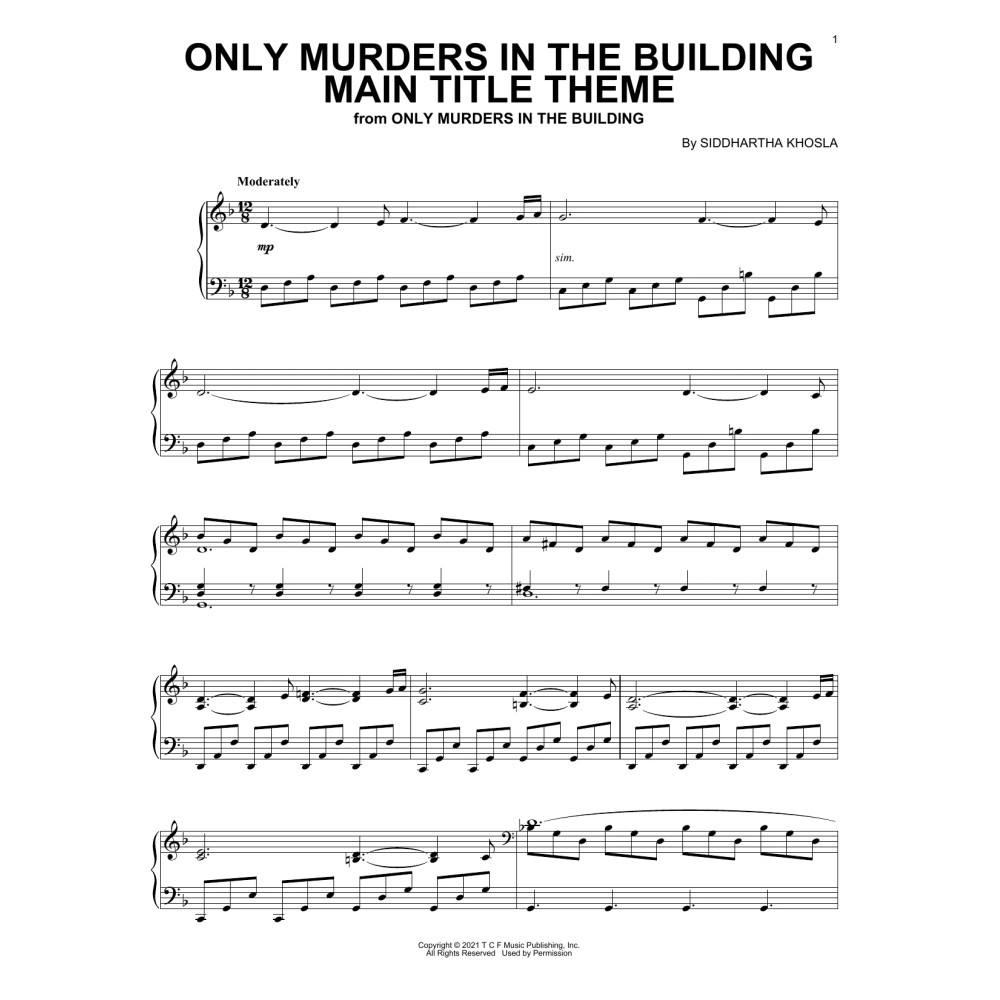 Only Murders In The Building (Main Title Theme)