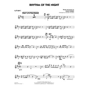 Rhythm of the Night (arr. Roger Holmes) - Alto Sax 2