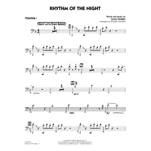 Rhythm of the Night (arr. Roger Holmes) - Trombone 1