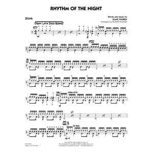 Rhythm of the Night (arr. Roger Holmes) - Drums