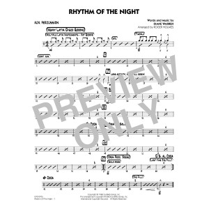 Rhythm of the Night (arr. Roger Holmes) - Aux Percussion