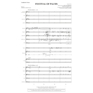 Festival of Palms (Full Orchestra) - Score