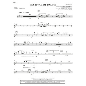 Festival of Palms (Full Orchestra) - Flute 1