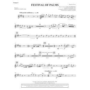 Festival of Palms (Full Orchestra) - Bb Trumpet 1
